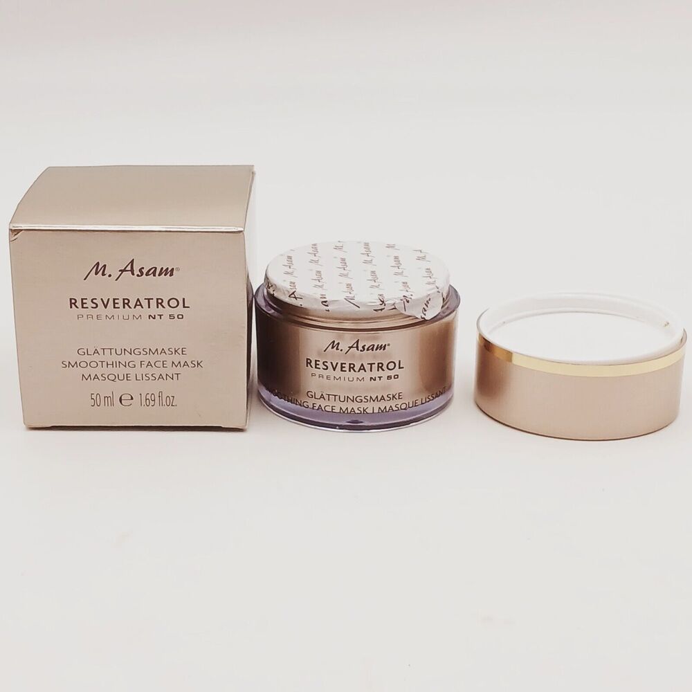 M. Asam Resveratrol Premium NT 50 Smoothing Face Mask 1.69 OZ 50 ml NEW Sealed